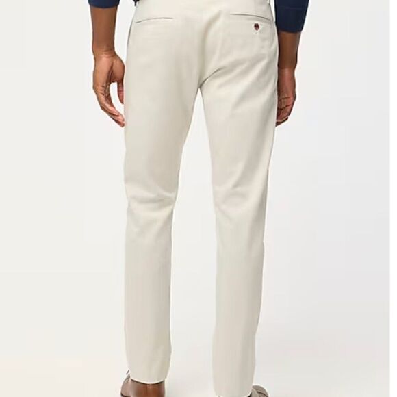 J. Crew Factory Slim-fit flex chino pant in Stone NWT 38/32 - Picture 2 of 11